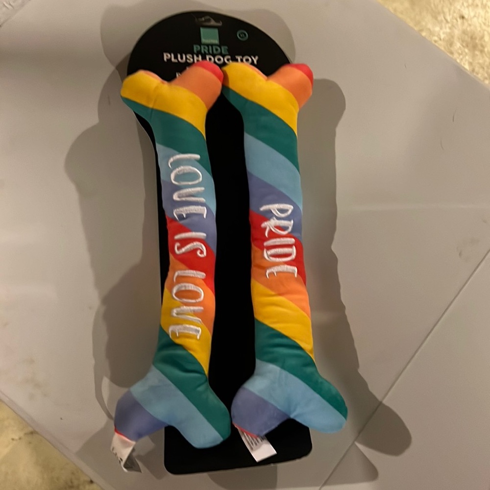 Pride dog toys